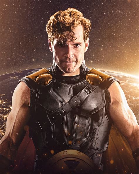 henry cavill as hyperion